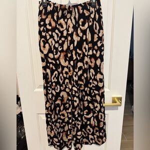 H&M Printed Wide Leg Pants